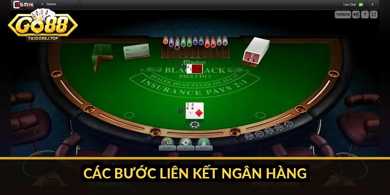 Các bước liên kết ngân hàng